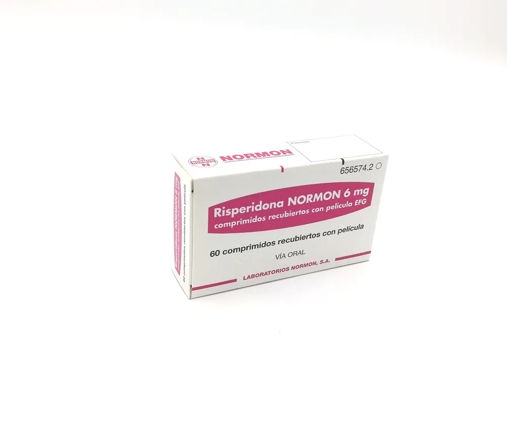 Risperidone Normon 6 mg compresse rivestite con film EFG compresse, rivestite con film