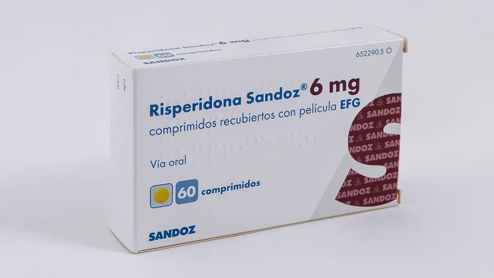Risperidone Sandoz 6 mg compresse rivestite con film EFG compresse, rivestite con film