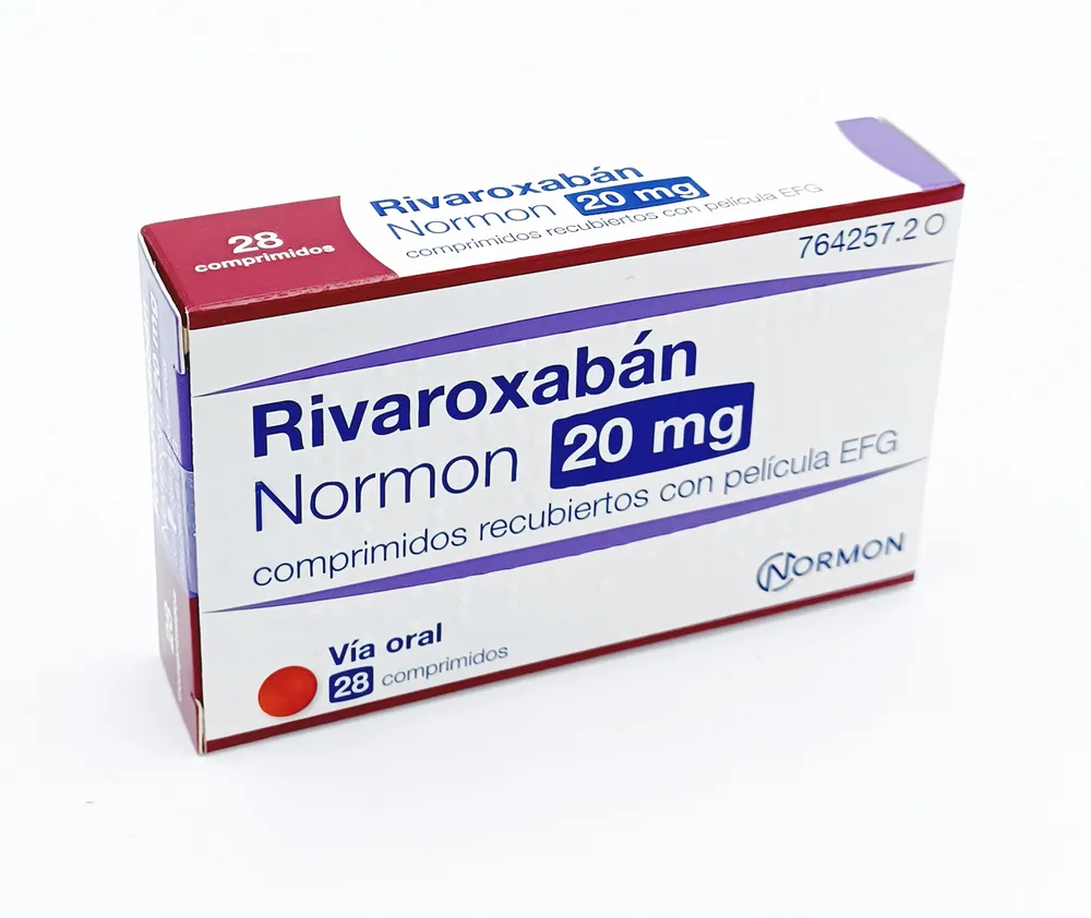 Rivaroxaban Normon 20 mg film-coated tablets EFG tablets, film-coated