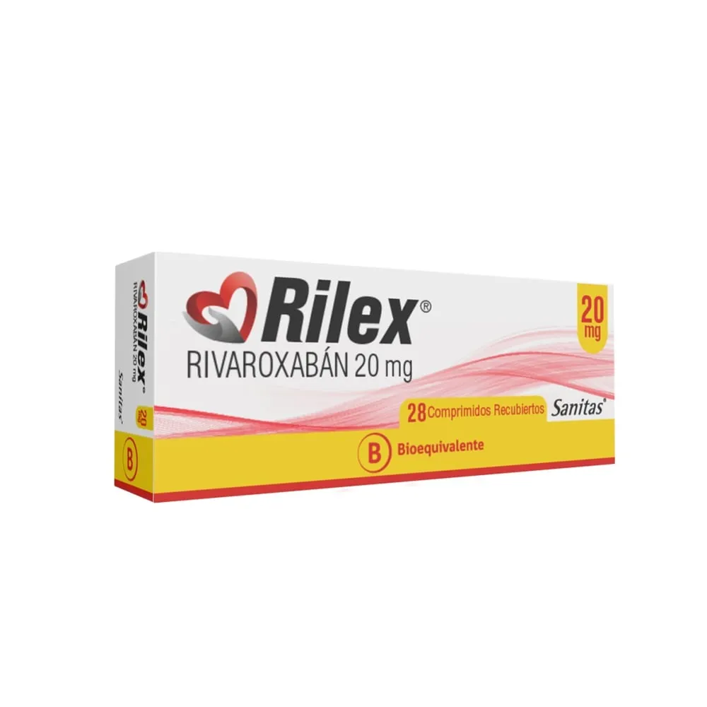 Rivaroxaban Pensa 20 mg film-coated tablets EFG tablets, film-coated