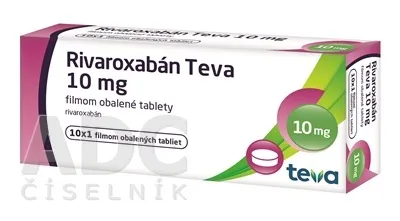 Rivaroxaban Teva 10 mg film-coated tablets EFG tablets, film-coated