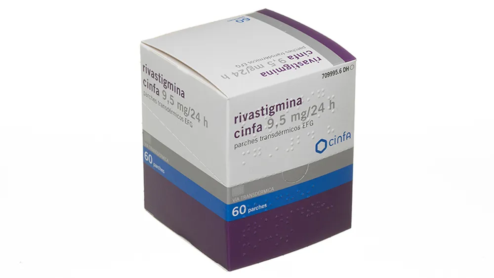 Rivastigmine CINFA 9.5 mg/24 h transdermal patches EFG patches, transdermal