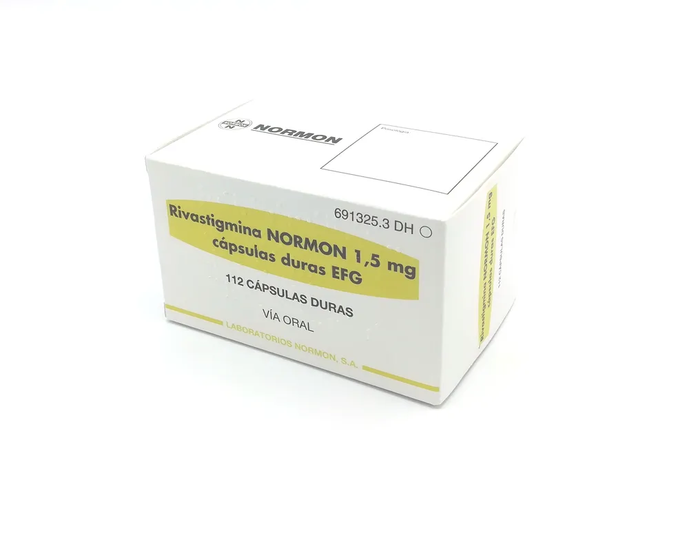 Rivastigmine Normon 1.5 mg hard capsules EFG capsules, hard