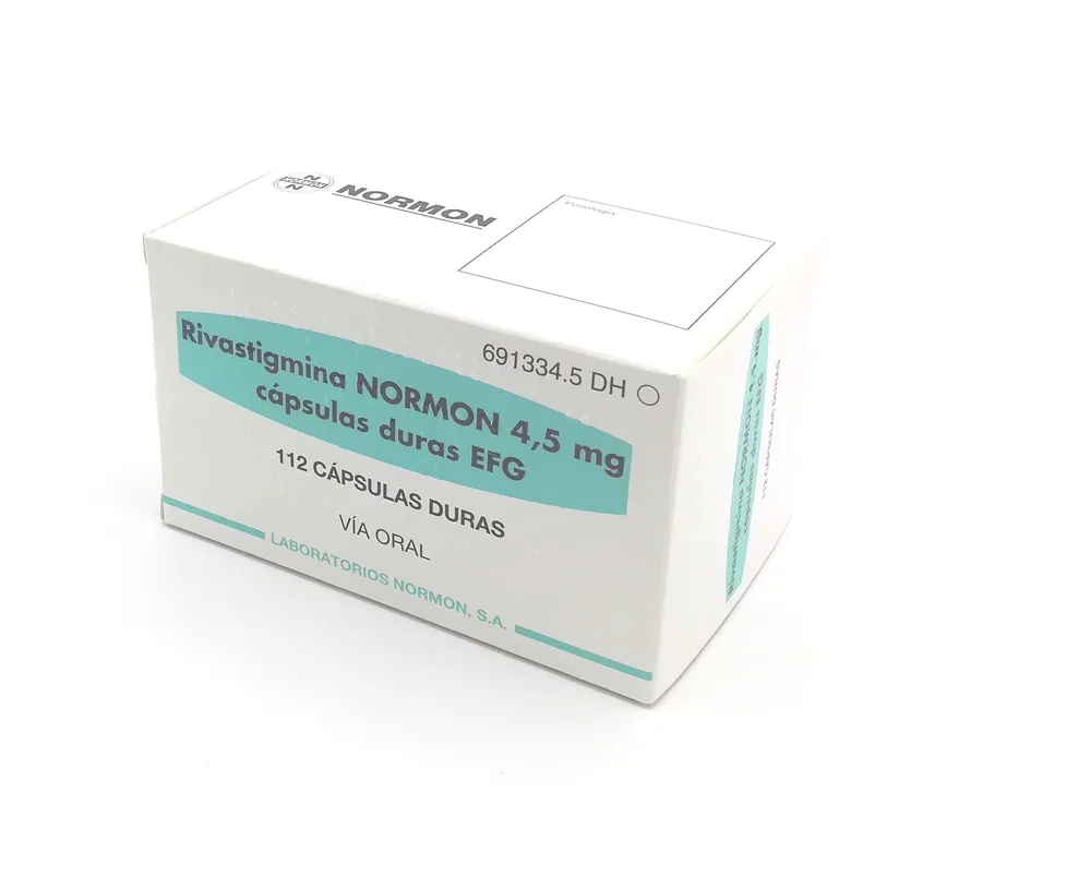 Rivastigmina Normon 4,5 mg capsule rigide EFG capsule, rigide