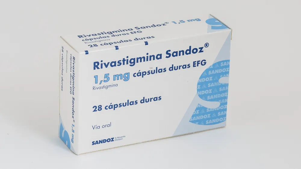 Rivastigmine Sandoz 1.5 mg hard capsules EFG capsules, hard