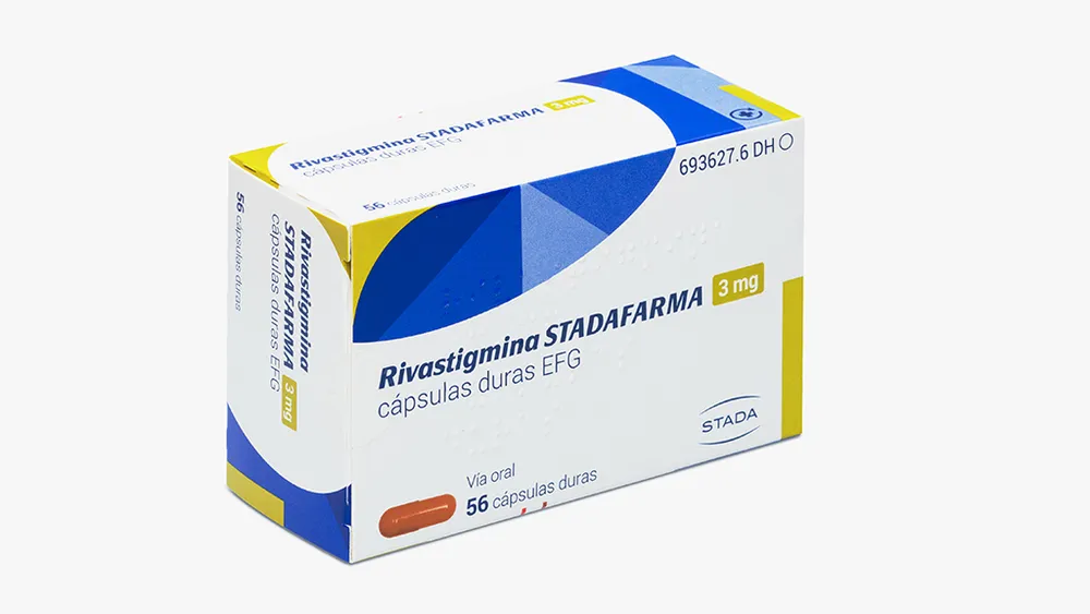 Rivastigmine Stadafarma 3 mg hard capsules EFG capsules, hard