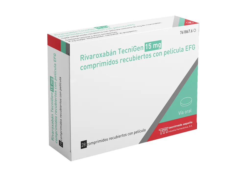 Rixavarte 15 mg film-coated tablets EFG tablets, film-coated