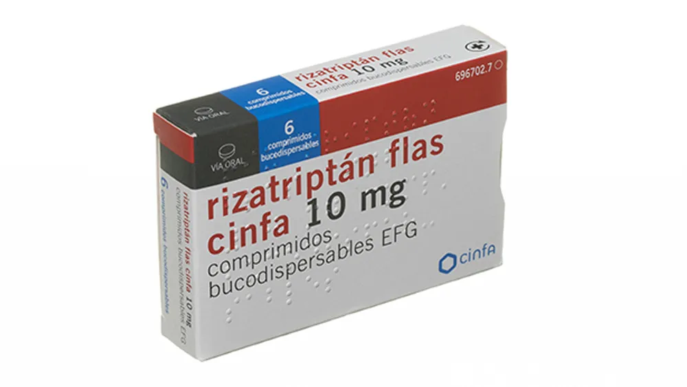 Rizatriptan Flas Qualigen 10 mg orodispersible tablets EFG tablets, buccodispersable