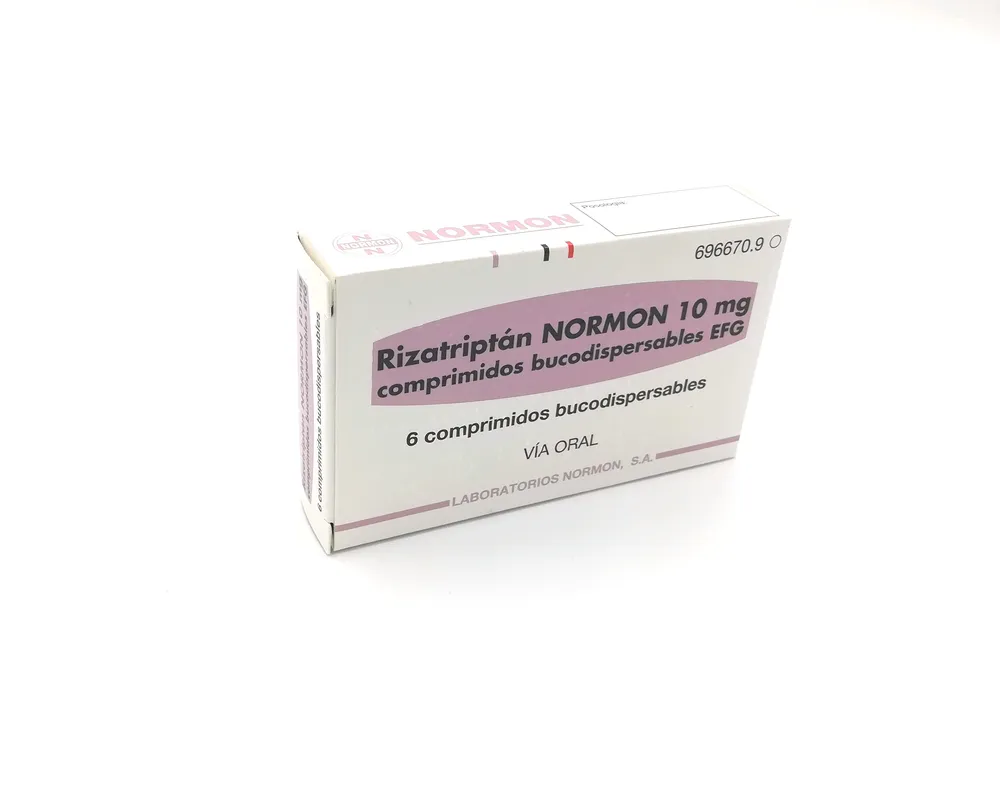 Rizatriptan Normon 10 mg orodispersible tablets EFG tablets, buccodispersable