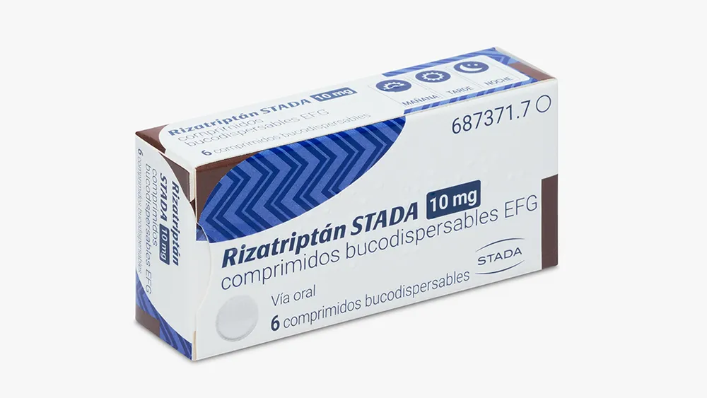 Rizatriptan Stada 10 mg compresse bucodispersibili EFG compresse, bucodispersabili