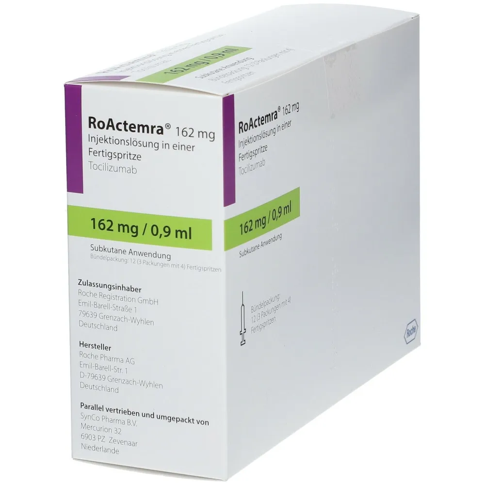 Roactemra 162 mg solution for injection in pre-filled pen solution for injection in pre-filled pen