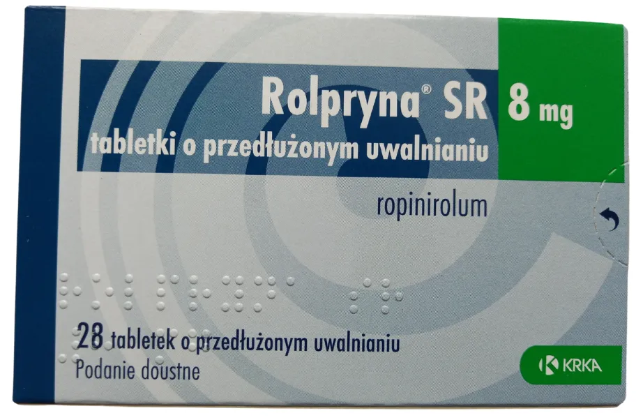 Rolpryna SR 8 mg compresse a rilascio prolungato EFG compresse, a rilascio prolungato