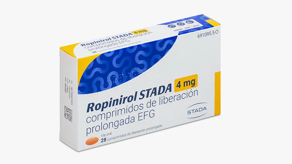 Ropinirolo Stada 4 mg compresse a rilascio prolungato EFG compresse, a rilascio prolungato
