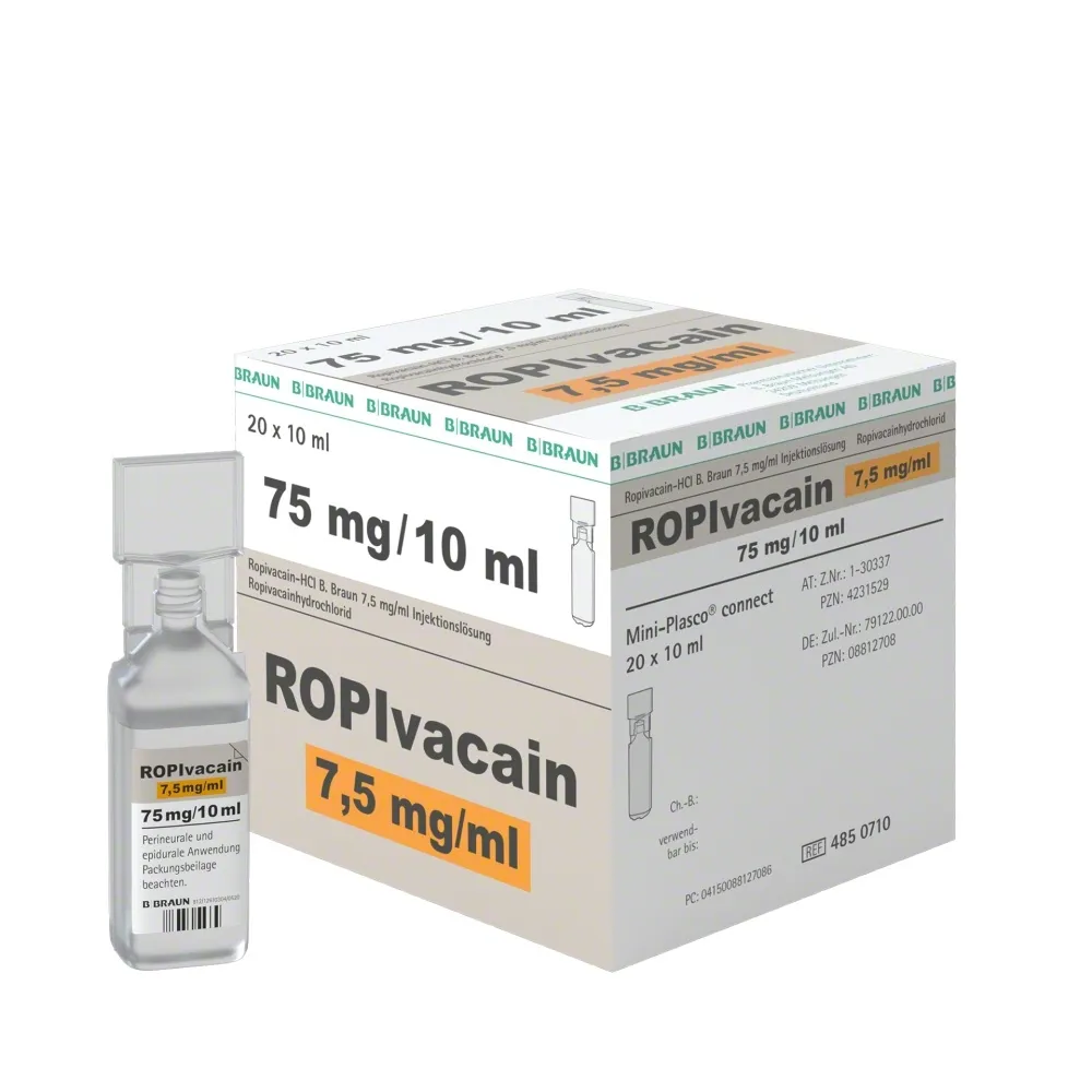 Ropivacaine B. Braun 10 mg/ml solution for injection EFG solution for injection