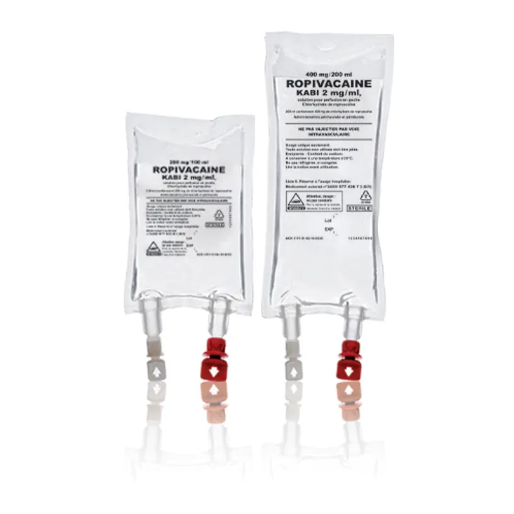 Ropivacaine Kabi 2 mg/ml solution for infusion EFG solution for infusion