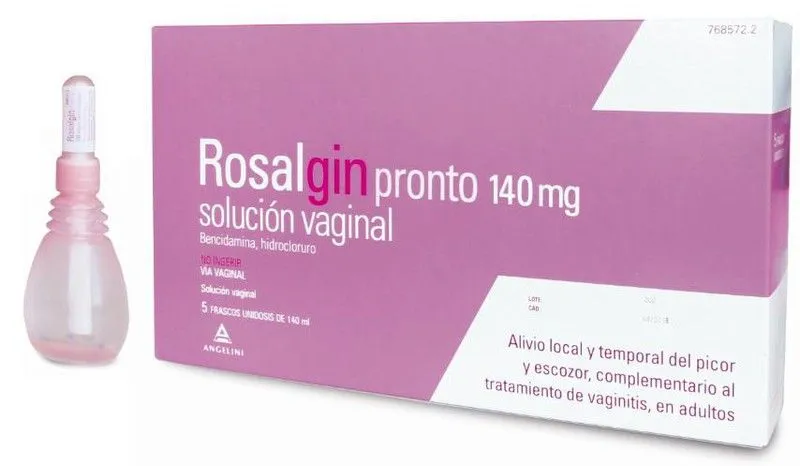 Rosalgin Pronto 140 mg soluzione vaginale soluzione, vaginale