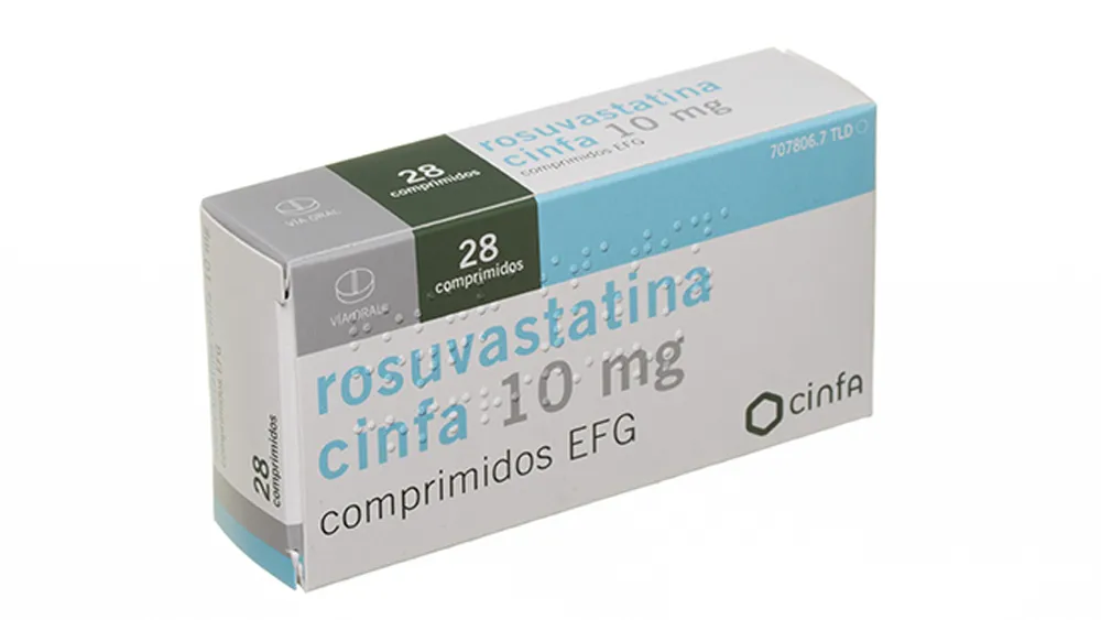 Rosuvastatina Cinfa 10 mg compresse rivestite con film EFG compresse, rivestite con film