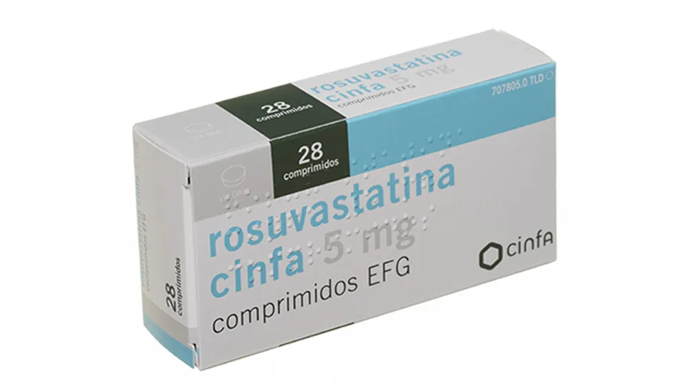 Rosuvastatin CINFA 5 mg film-coated tablets EFG tablets, film-coated