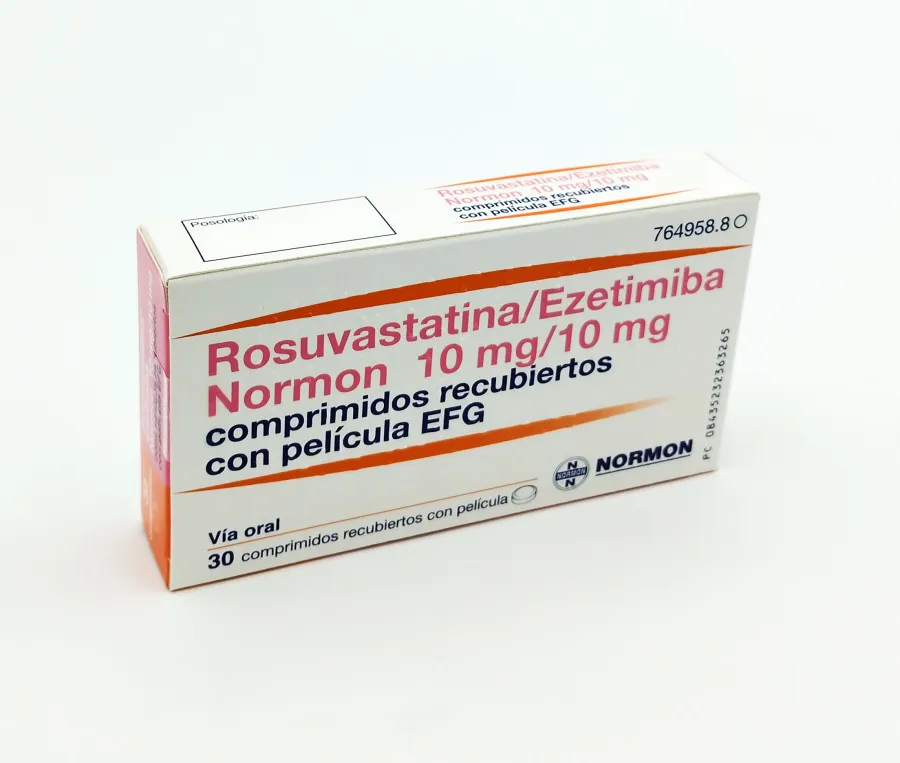 Rosuvastatina/ezetimiba Krka 10 mg/10 mg compresse rivestite con film compresse, rivestite con film