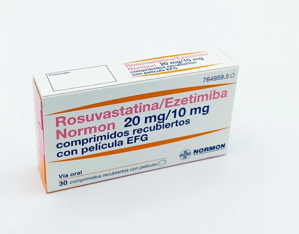 Rosuvastatina/ezetimiba Krka 20 mg/10 mg compresse rivestite con film compresse, rivestite con film
