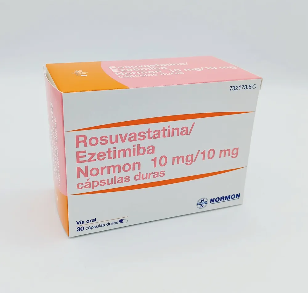 Rosuvastatin/ezetimibe Normon 10 mg/10 mg hard capsules capsules, hard