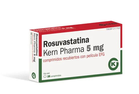 Rosuvastatin Krka 5 mg film-coated tablets EFG tablets, film-coated