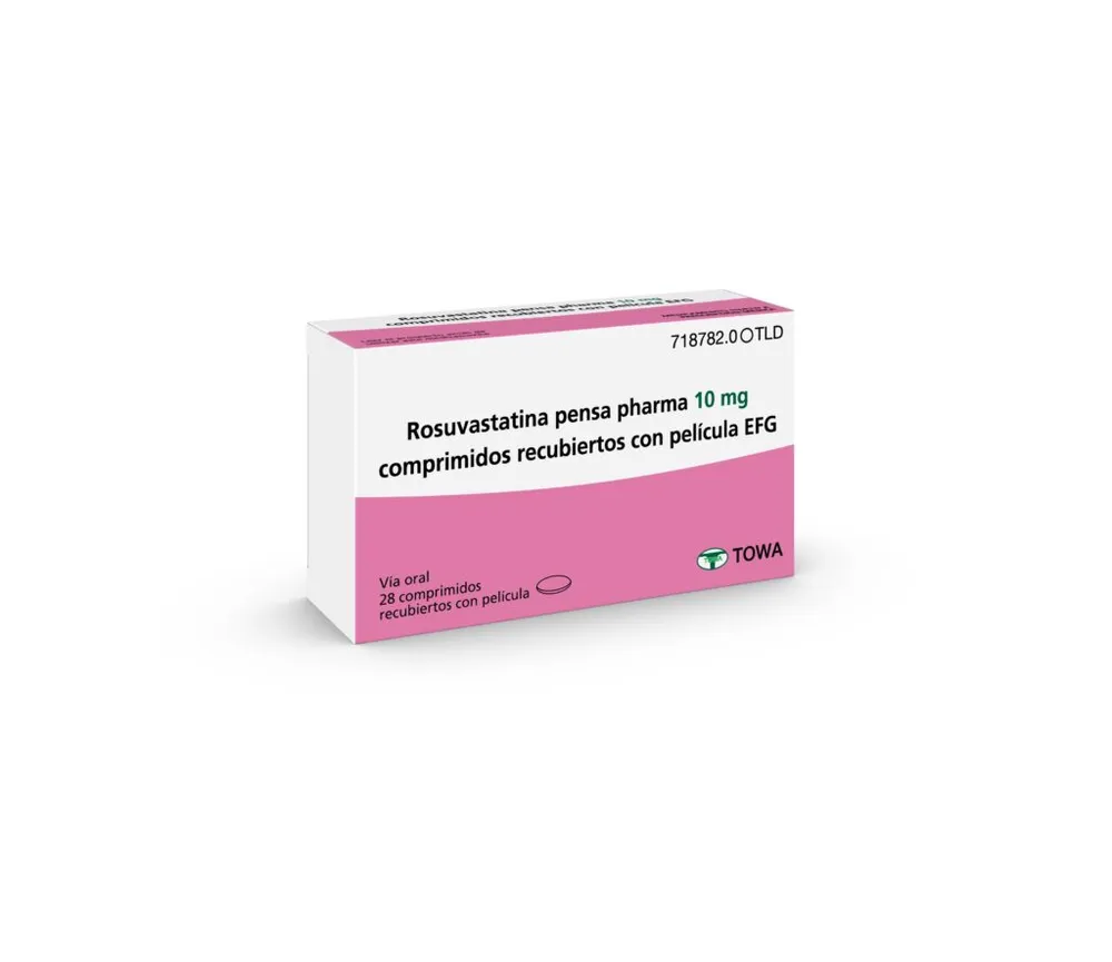 Rosuvastatina Pensapharma 10 mg compresse rivestite con film EFG compresse, rivestite con film