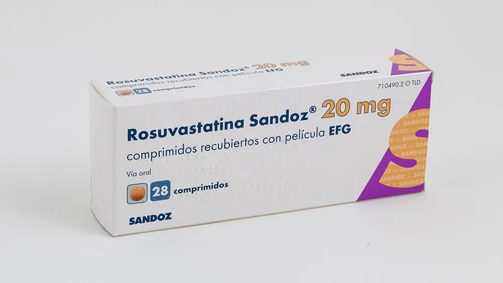 Rosuvastatin Sandoz 20 mg film-coated tablets EFG tablets, film-coated