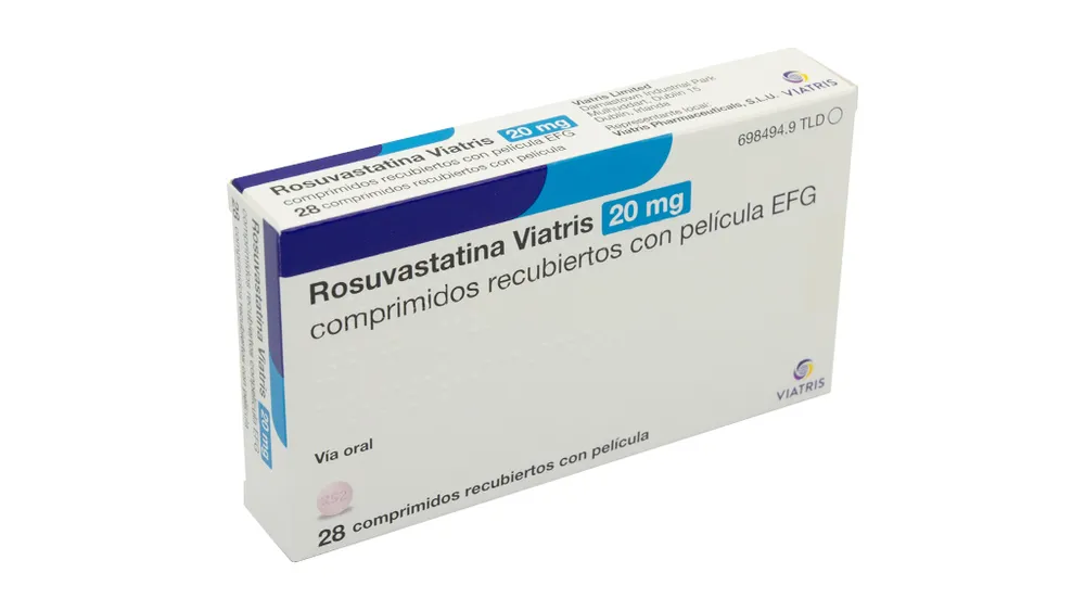 Rosuvastatina Viatris 20 mg compresse rivestite con film EFG compresse, rivestite con film