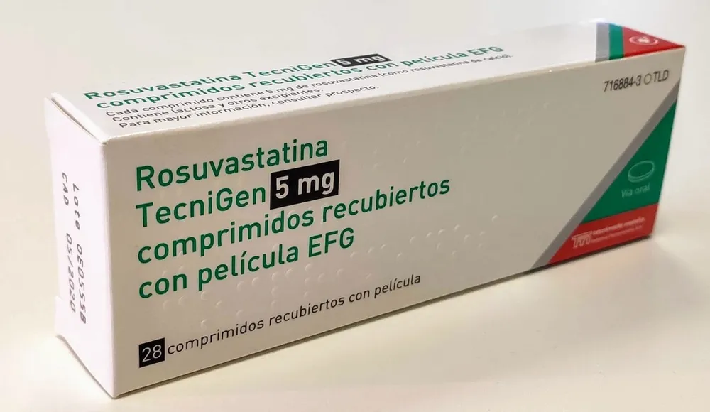 Rosuvastatina Viso Farmaceutica 5 mg compresse rivestite con film EFG compresse, rivestite con film