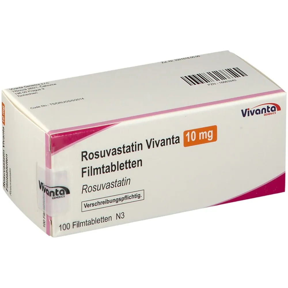 Rosuvastatin Vivanta 10 mg film-coated tablets EFG tablets, film-coated