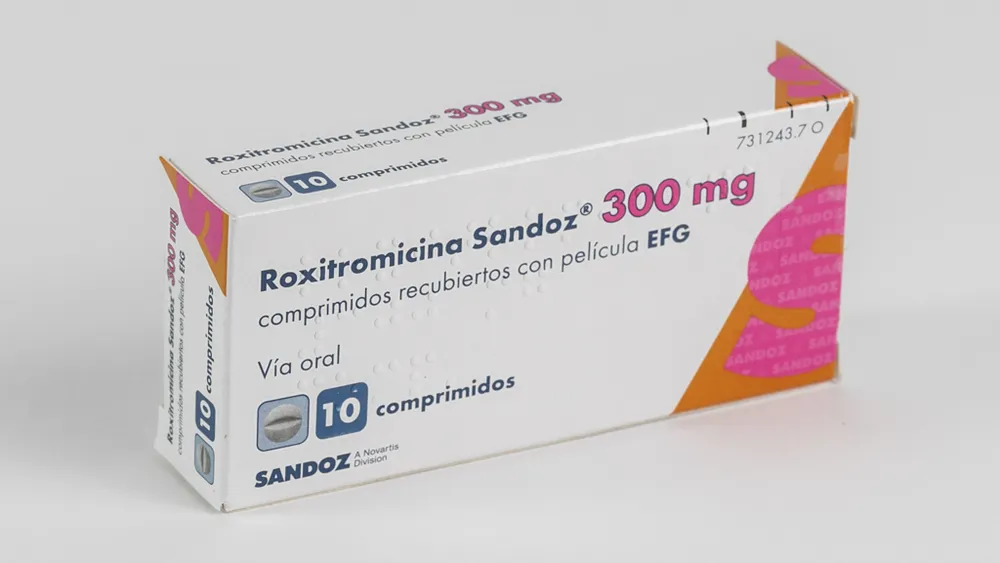 Roxitromicina Sandoz 300 mg compresse rivestite con film EFG compresse, rivestite con film