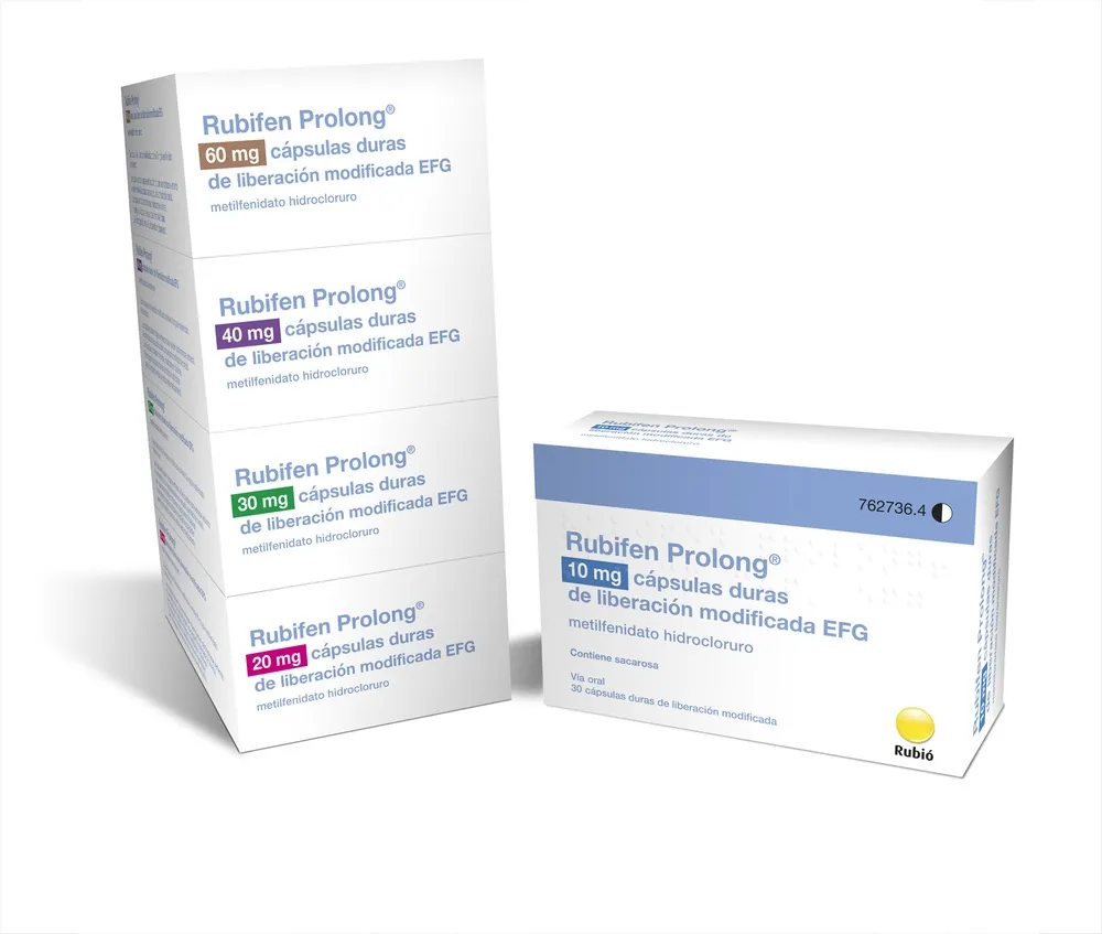 Rubifen Prolong 60 mg modified-release hard capsules EFG capsules, hard modified-release