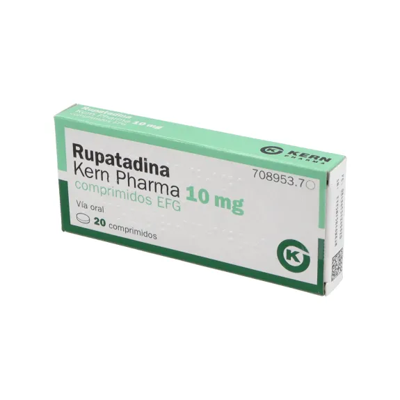 Rupatadine Kern Pharma 10 mg tablets EFG tablets