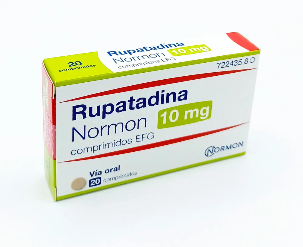 Rupatadine Normon 10 mg tablets EFG tablets