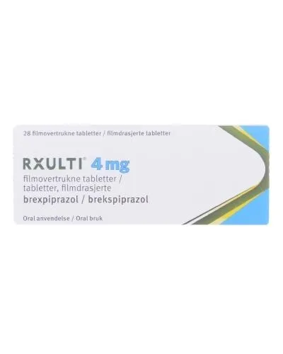 Rxulti 4 mg compresse rivestite con film compresse, rivestite con film