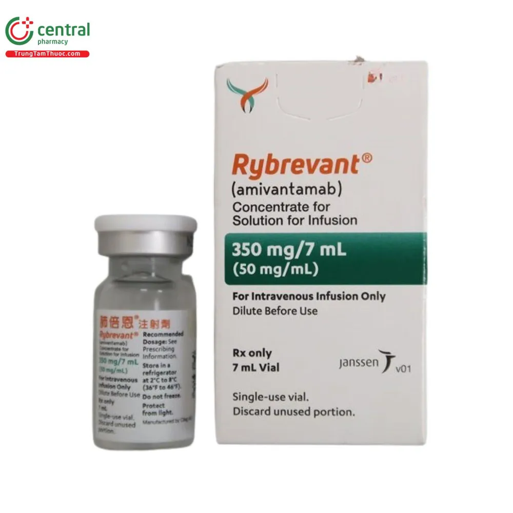 Rybrevant 350 mg concentrato per soluzione per infusione soluzione per infusione, concentrato per preparazione di