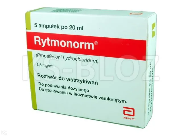Rytmonorm 3.5 mg/ml solution for injection solution for injection