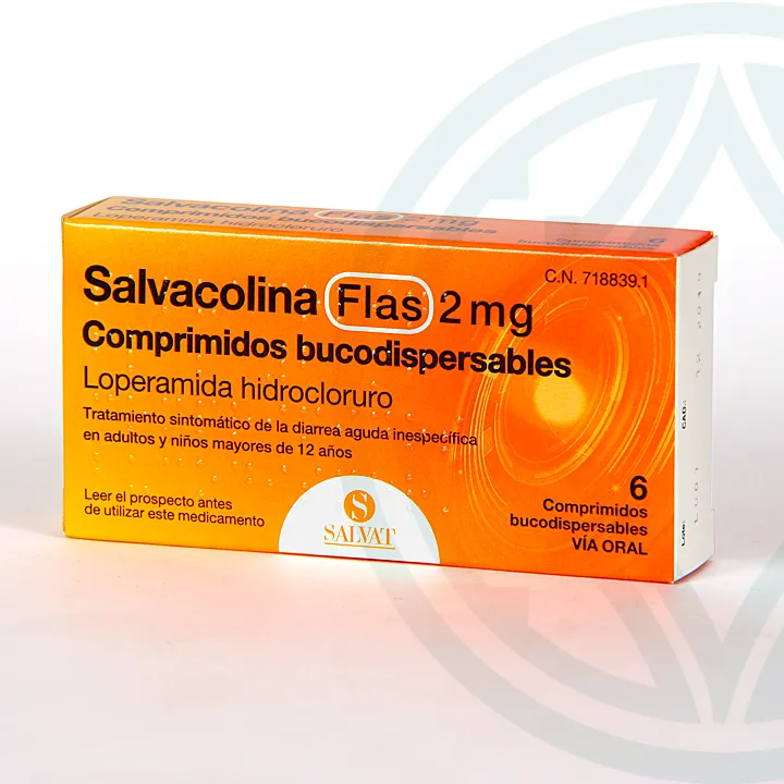 Salvacolina Flas 2 mg orodispersible tablets tablets, buccodispersable