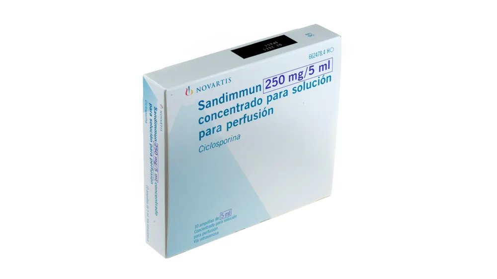 Sandimmun 250 mg/5 ml concentrate for solution for infusion solution for infusion, concentrate