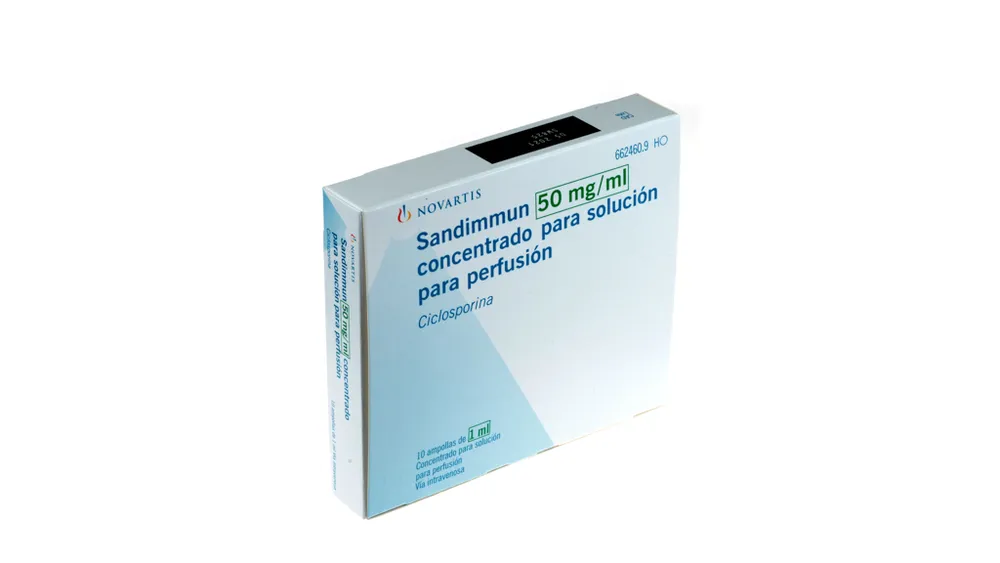 Sandimmun 50 mg/ml concentrato per soluzione per infusione soluzione per infusione, concentrato per preparazione di