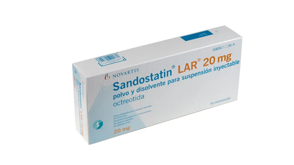 Sandostatin LAR 20 mg powder and solvent for injectable suspension powder and solvent for injectable suspension