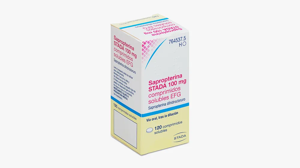Sapropterina Stada 100 mg compresse solubili EFG compresse, solubili