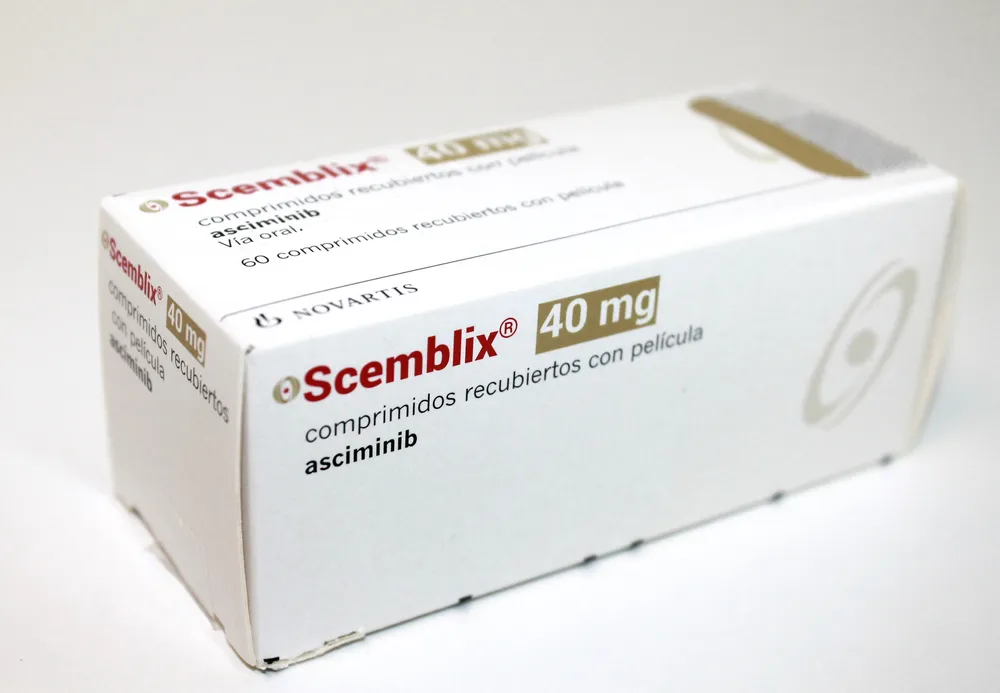 Scemblix 40 mg compresse rivestite con film compresse, rivestite con film
