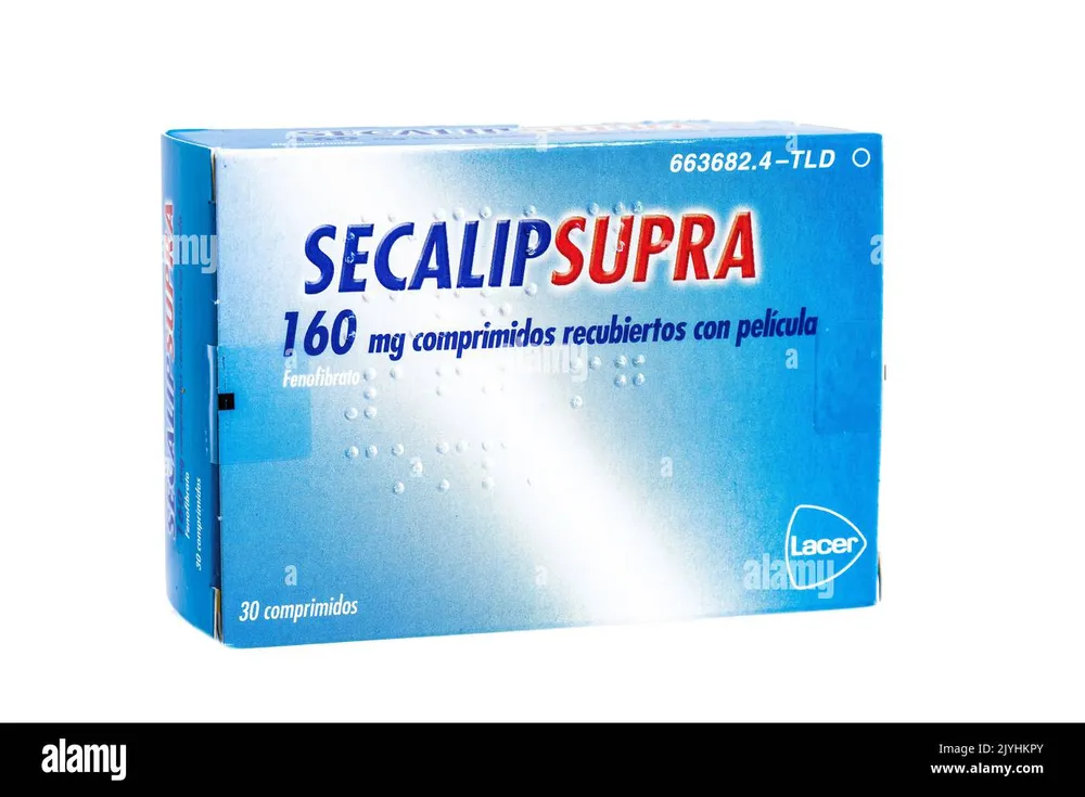 Secalip Supra 160 mg film-coated tablets tablets, film-coated