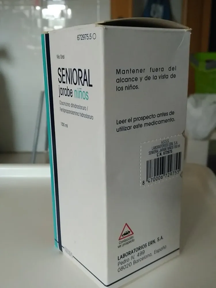 Senioral syrup for children syrup