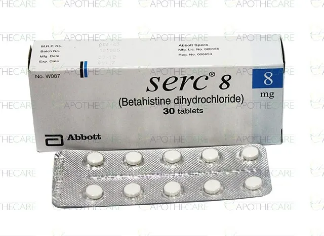 Serc 8 mg compresse compresse