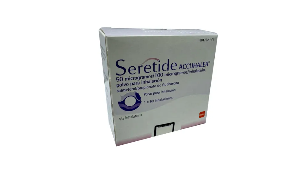 Seretide Accuhaler 50 microgrammi/100 microgrammi/inhalazione, polvere per inalazione polvere per inalazione
