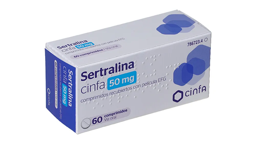 Sertraline CinfA 50 mg film-coated tablets EFG tablets, film-coated