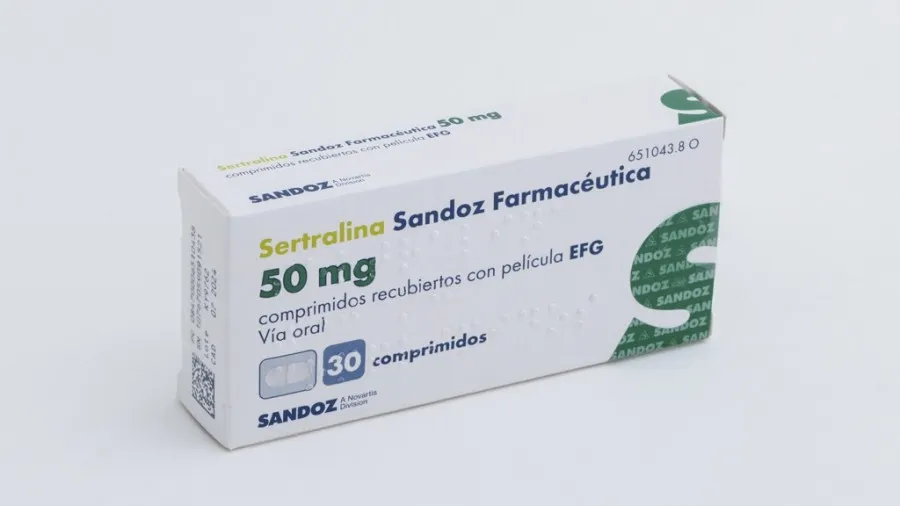 SERTRALINA CUVE 50 mg COMPRIMIDOS RECUBIERTOS CON PELICULA EFG COMPRIMIDO RECUBIERTO CON PELÍCULA